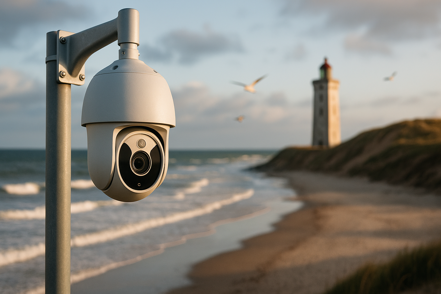 Webcams Dänemark Live - Strände Häfen Wetter aktuell ansehen