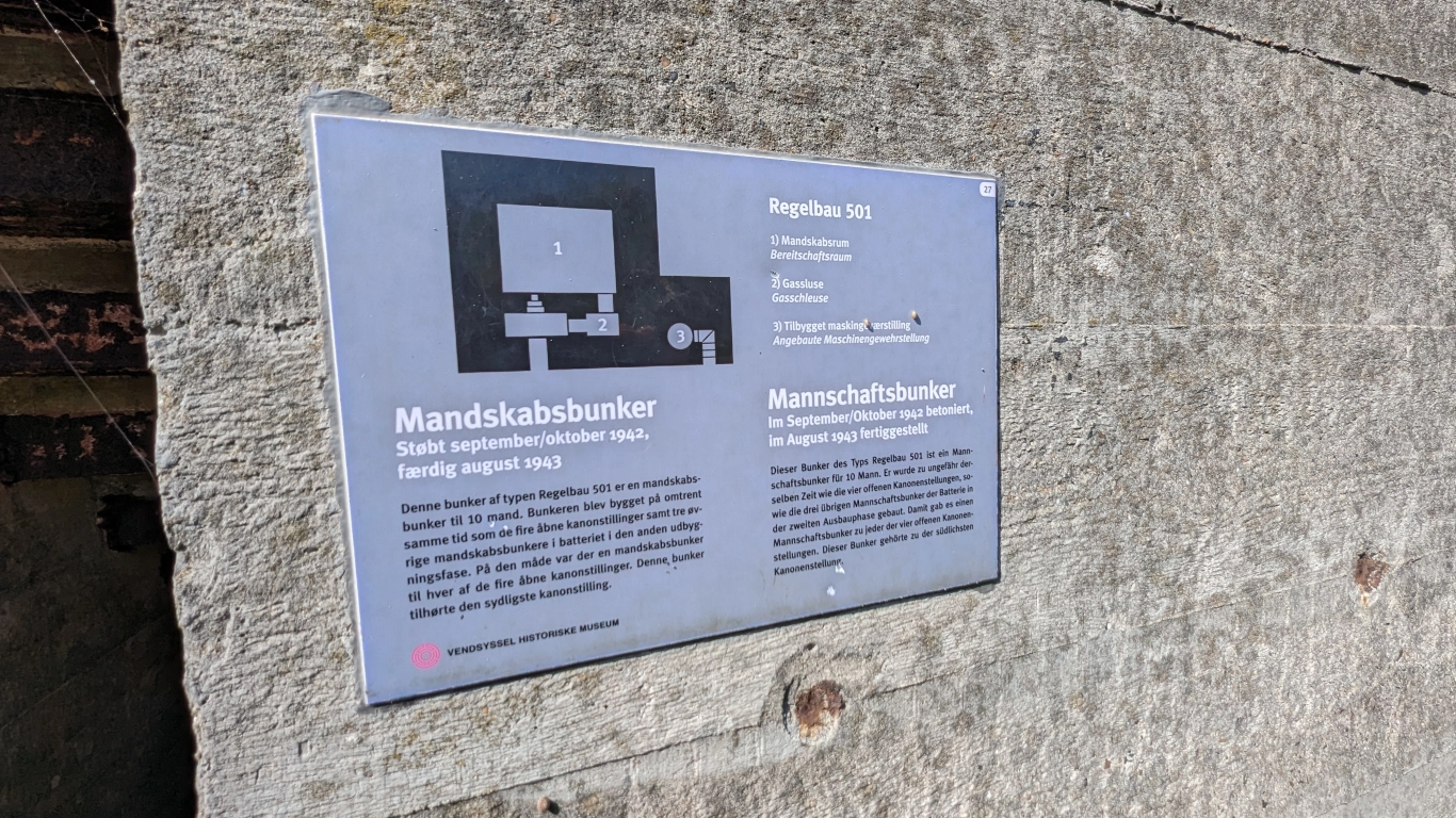 Bild 6 von Bunkermuseum Hirtshals 10. Batterie